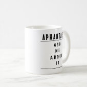 Tasse de démarrage de conversation d'informations (Devant droit)