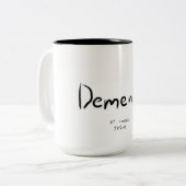 Tasse de démence (Devant gauche)