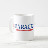 Tasse de Démocrate Obama 2008 (Devant gauche)
