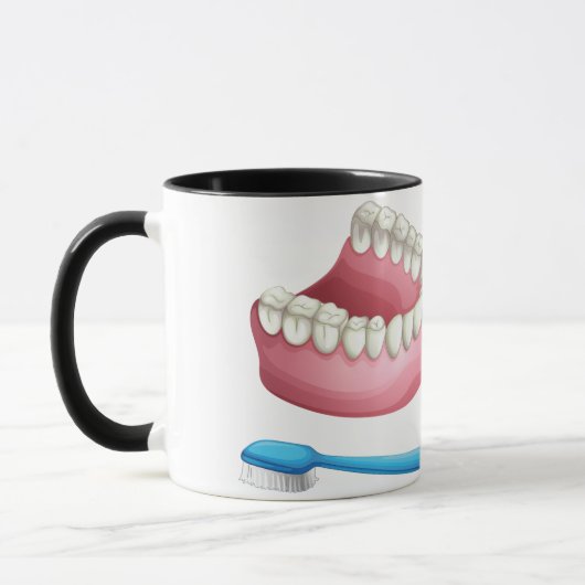 Tasse de dentiers (Gauche)