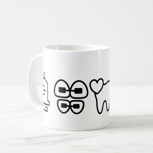 Tasse de dentiste (Devant gauche)