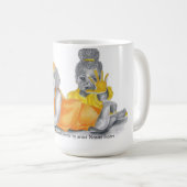 Tasse de Denver de soeurs de jaune orange (Devant droit)