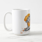 Tasse de Denver de soeurs de jaune orange (Gauche)