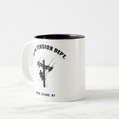 Tasse de département Coffe de tension élevée (Devant gauche)