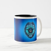 Tasse de Département de Police d'Akron Ohio (Devant droit)
