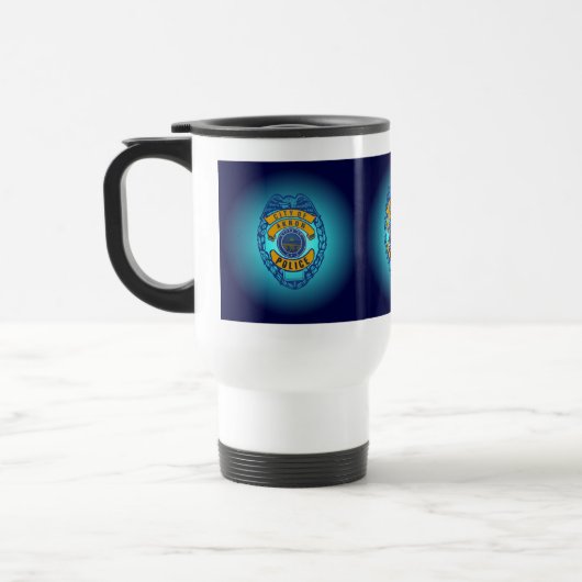 Tasse de Département de Police d'Akron Ohio (Gauche)
