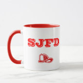 Tasse de Department* du feu de San Jose (Gauche)