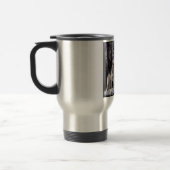 Tasse de déplacement avec la scène de loup (Gauche)