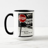 Tasse de "dernier arrêt" (Gauche)