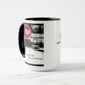 Tasse de "dernier arrêt" (Devant gauche)