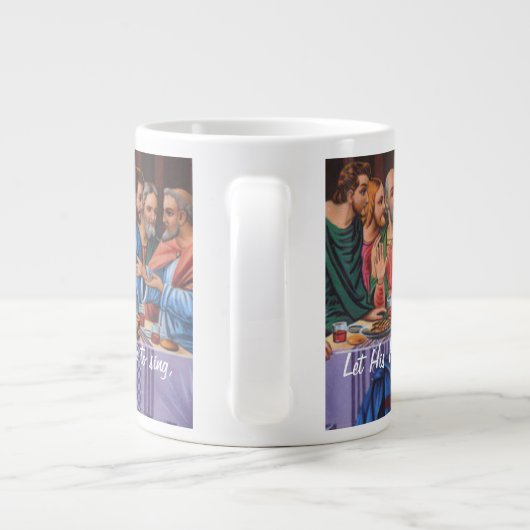 Tasse de dernier dîner de Jésus (Dos)