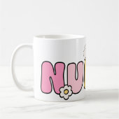 tasse de design de célébration de la vie infirmièr (Gauche)