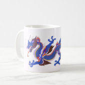 Tasse de design de dragon japonais (Devant gauche)