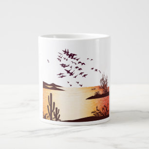 Tasse de design White Bird   Tasse à café mignonne