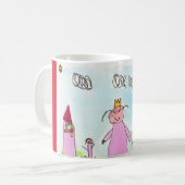Tasse de dessin de Freya (Devant gauche)