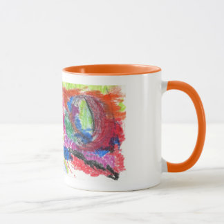 tasse de dessin de lis