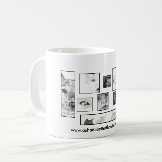 Tasse de dessins témoin (Devant gauche)
