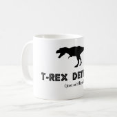 Tasse de détecteur de T-Rex (Devant gauche)