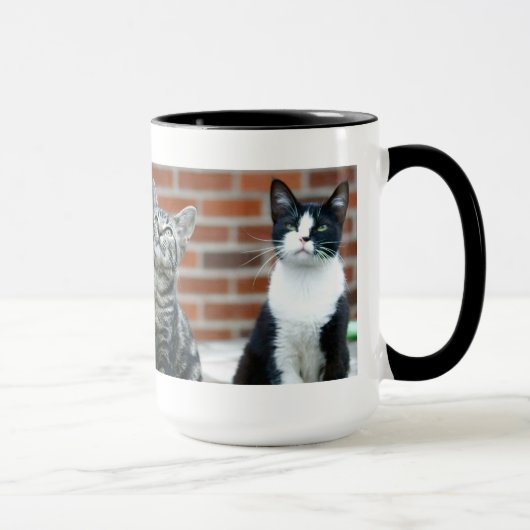 Tasse de deux chats (Droite)