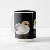 Tasse de deux cygnes (Devant gauche)