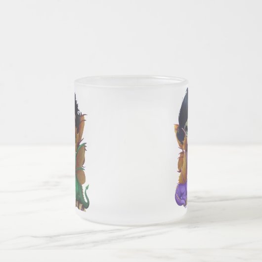 Tasse de "deux Dragonlings mignon" (Centre)