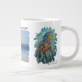 tasse de deux images, éléphant 20 onces, (Droite)