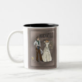 Tasse de deux tons (seulement deux semaines (Gauche)