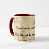 Tasse de devis de voyage (Devant gauche)