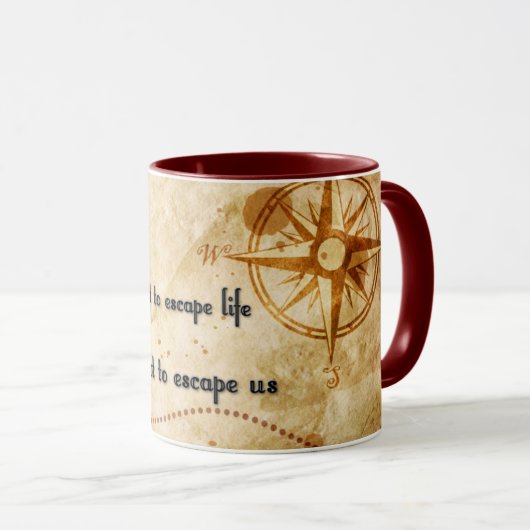 Tasse de devis de voyage (Devant droit)