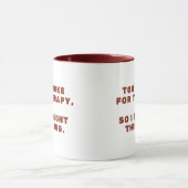 tasse de devis relative pour la tasse de citations (Centre)