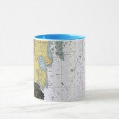 Tasse de diagramme de phare d'île de Cana (Centre)