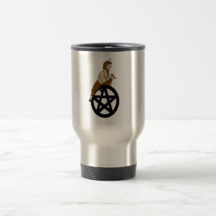Tasse de Dieu de voyage grec de casserole et de