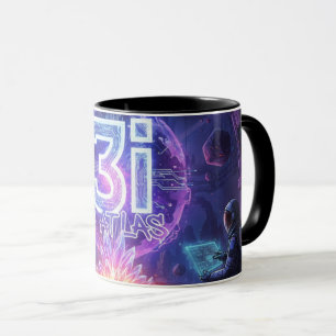 Tasse de diner spatial Nomades de la Nébuleuse Atl