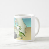 Tasse de Dino du jour de mère (Devant droit)