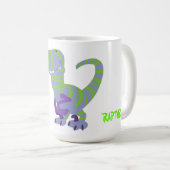 Tasse de Dino Raptor (Devant droit)