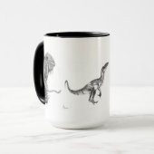 tasse de dinosaure (Devant gauche)