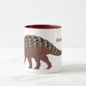 Tasse de dinosaure d'Ankylosaurus (Centre)