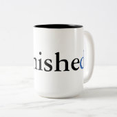 Tasse de diplômé de PhD (Devant droit)
