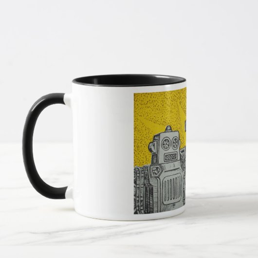 Tasse de "Discobots" (Gauche)