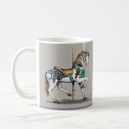 Tasse de DM de Paul McGehee "ville de Cheval-Océan (Gauche)