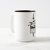 Tasse de DMP - logo d'épée (Devant gauche)