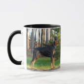 Tasse de dobermann (Gauche)