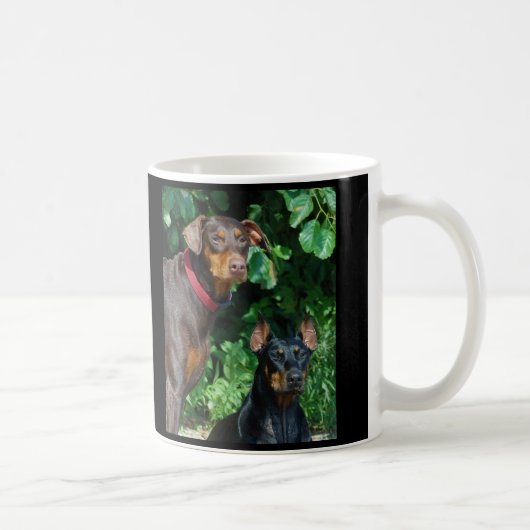 Tasse de dobermann (Droite)