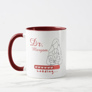Tasse de docteur personnalisable - Ajoutez votre n