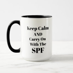 Tasse de docteur SPF - Café de dermatologue drôle