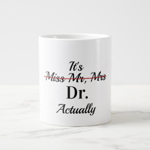 Tasse de doctorat Tasse de Dr Tasse de café de