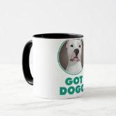 Tasse de Dogo Argentino - "a obtenu Dogo ? " (Devant gauche)