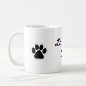 Tasse de Dolce Vita Pawprint de La (Gauche)
