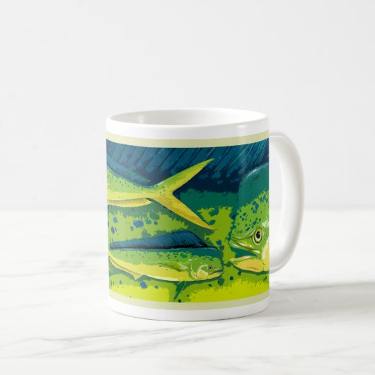 Tasse de Dolphinfish (Devant droit)