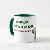 Tasse de DOMINATION du MONDE (Devant gauche)